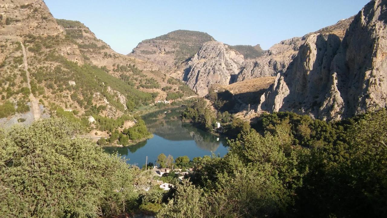 Cortijo Las Palmeras El Chorro Alora Exterior foto